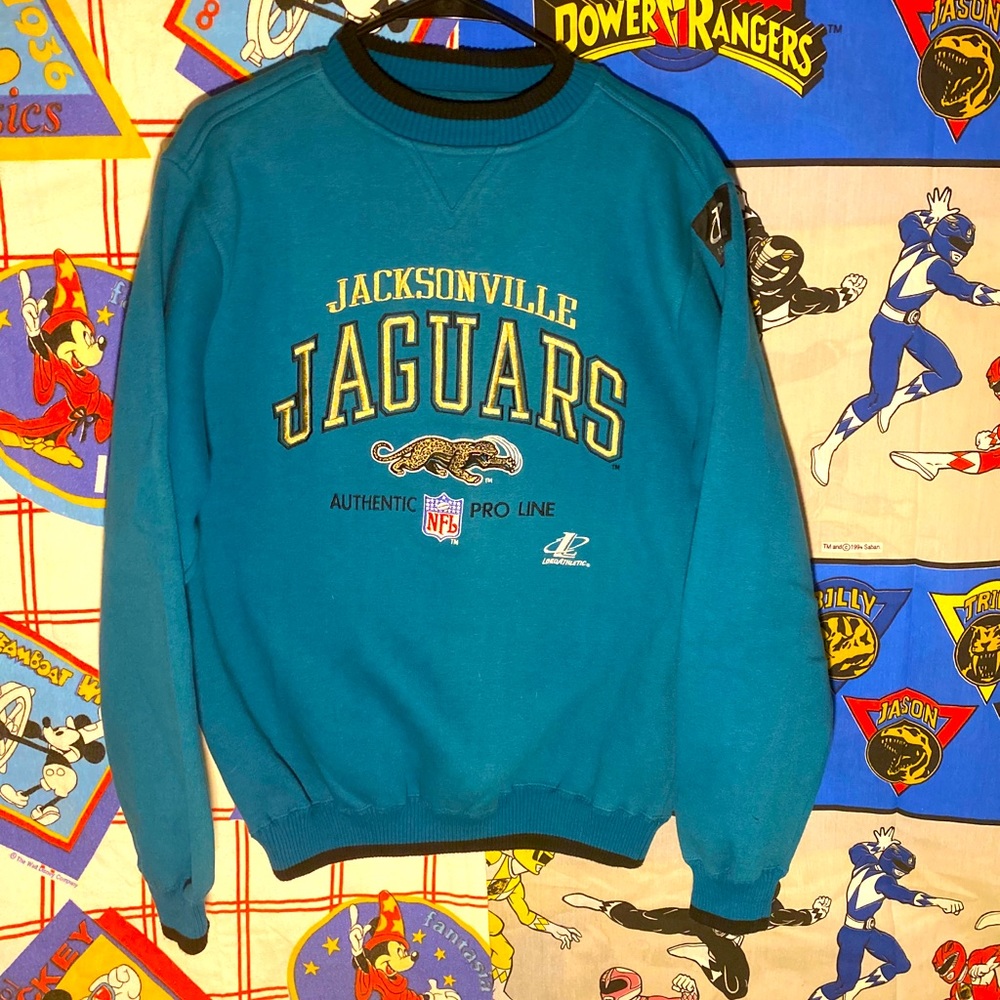 Vintage Jacksonville Jaguars Proline Crewneck